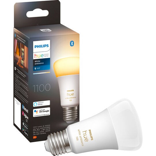 Philips Hue WA pære 8W A60 E27