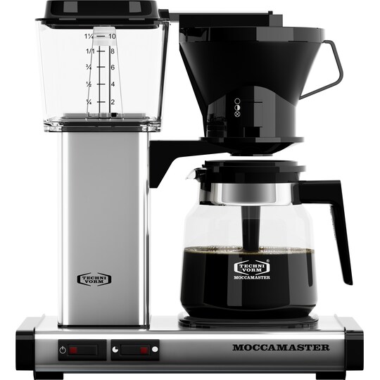 Moccamaster Manual kaffemaskine 53702 (sølv)