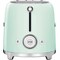 Smeg brødrister TSF01PGEU - pastel grøn