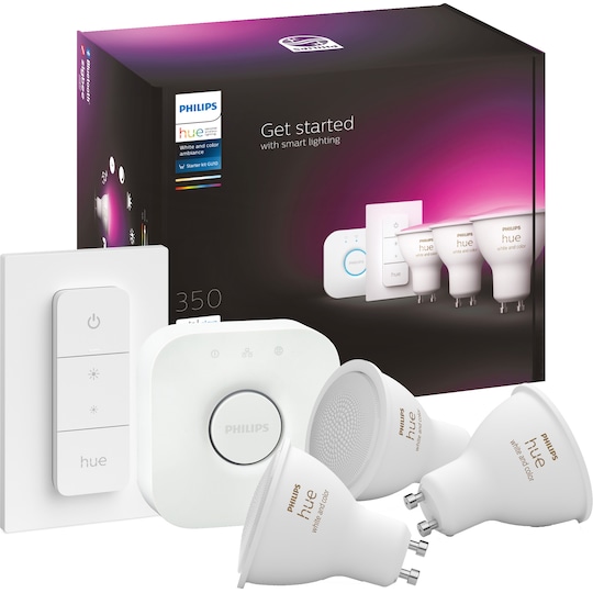 Philips Hue WCA 4,3W GU10 Bridge-sæt