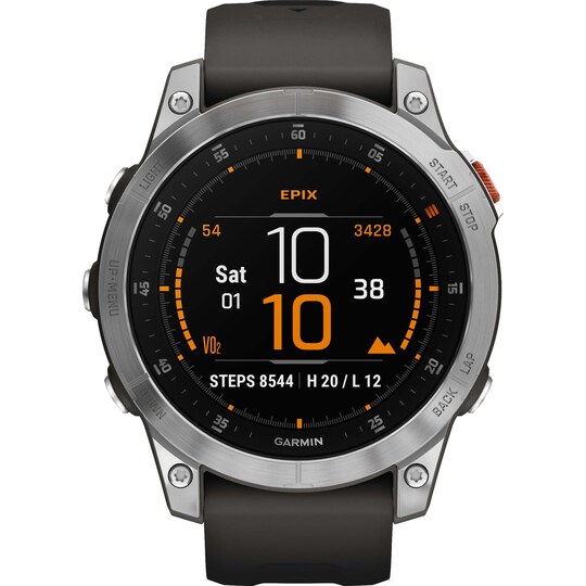 Garmin epix (Gen 2) AMOLED smartwatch 47mm (grå)