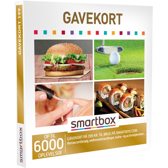 Smartbox gavekort - 199 kr.