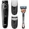 Braun Skægtrimmer BT3242 Trådløs, Driftstid (max) 80 min, Antal længdetrin 39, Antal barberhoveder/blade 1, Sort