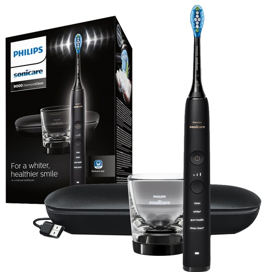 Philips Sonicare DiamondClean elektrisk tandbørste HX991109V2 (sort)