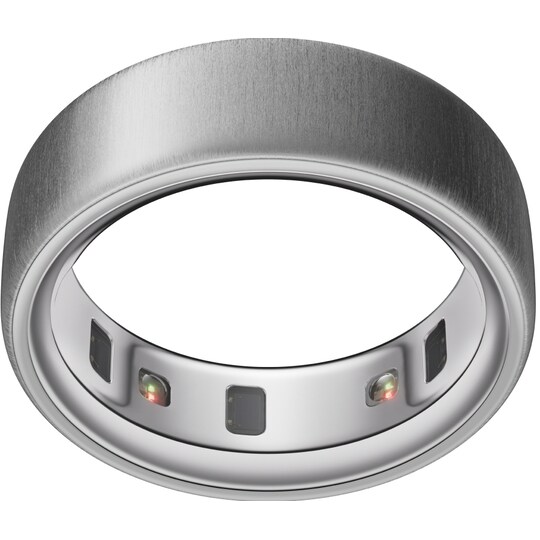 Oura Ring 4 Smart Ring størrelse størrelse 7 (børstet sølv)