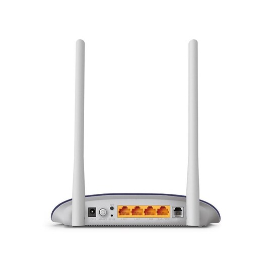 TP-LINK Trådløs N VDSL/ADSL Modem Router TD-W9960 802.11n, 300 Mbit/s, 10/100 Mbit/s, Ethernet LAN (RJ-45) porte 4, MU-MiMO Nej, Antenne antal 2