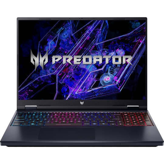 Acer Predator Helios Neo 16 i9-14X/32/1TB/4070/240Hz 16" bærbar gaming-computer