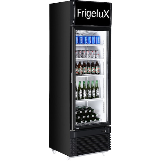 FridgeluX displaykøleskab CF280TOPN (fritstående)