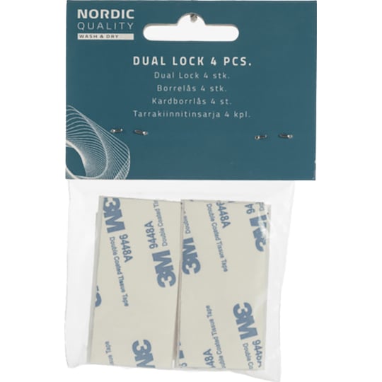 Nordic Quality velcro tape til vaskemaskine/tørretumbler