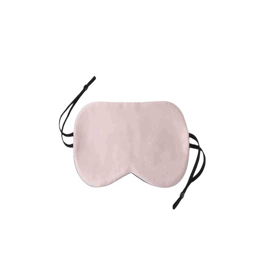 100 % Mulberry Silk Sleep Eye Mask Lyserød