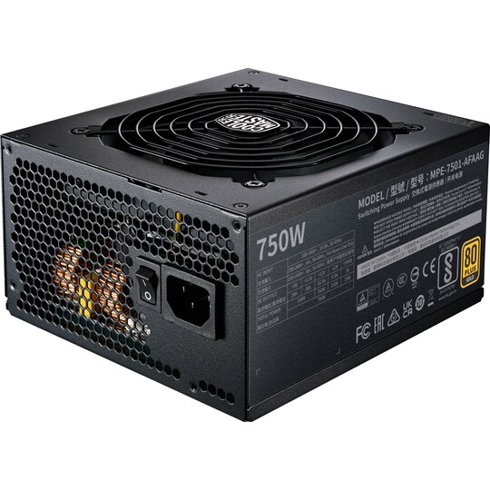 Cooler Master MWE Gold V2 ATX 3.1 750W strømforsyning