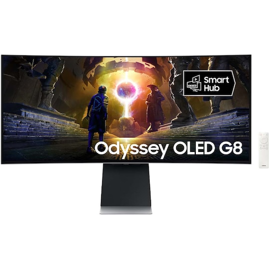 Samsung Odyssey G8 S34DG850S 34" buet OLED-skærm