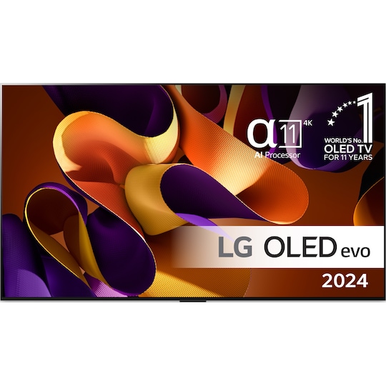 LG 65" G4 4K OLED evo TV (2024)