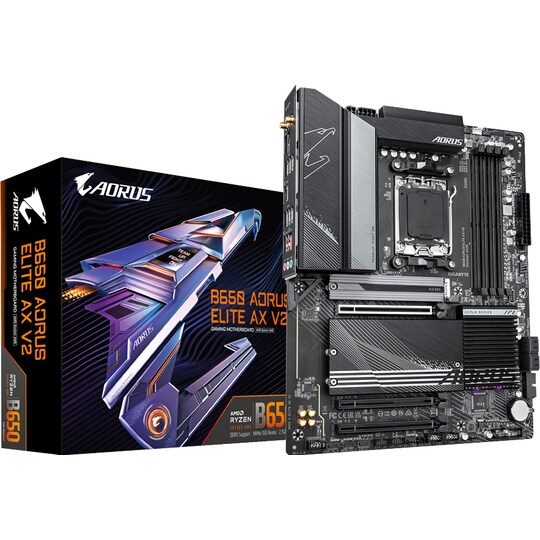 Gigabyte B650 AORUS Elite AX V2 bundkort