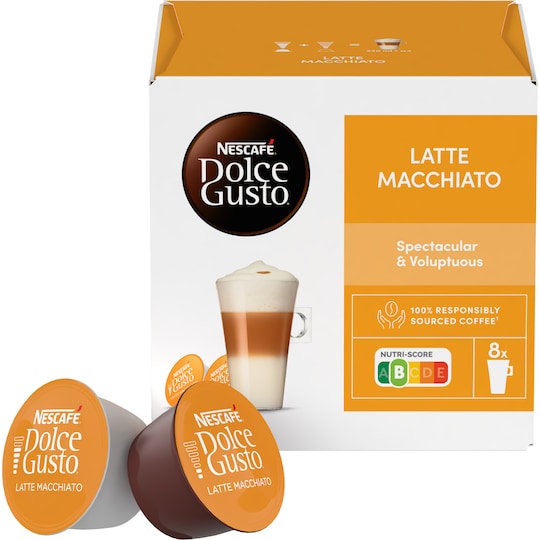 Nescafé Dolce Gusto Latte Macchiato kaffekapsler (16 stk)