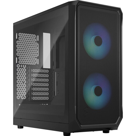 Fractal Focus 2 RGB Black TG Clear Tint computer case