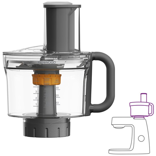 Kenwood foodprocessor-skåltilsætning KAH65,000PL