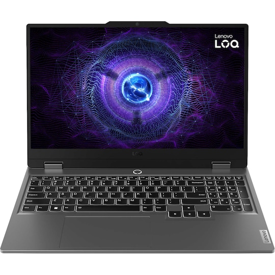 Lenovo LOQ 15IAX9 i5-12HX/24/512/3050 15,6" bærbar gaming-computer