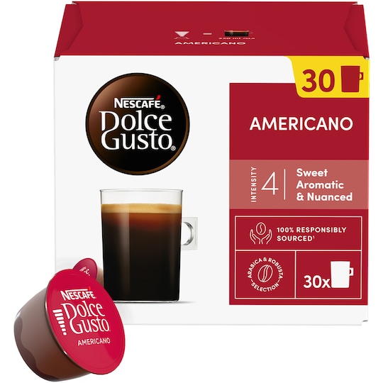 NESCAFÉ Dolce Gusto Americano kaffekapsler (30 stk.)