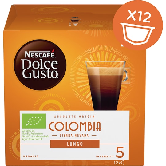 Nescafe Dolce Gusto Colombia Lungo kapsler (12 stk.)