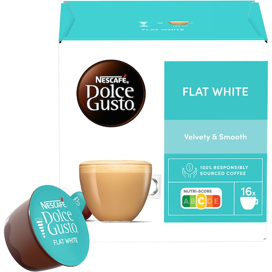 Nescafe Dolce Gusto Flat White kaffekapsler (16 stk.)