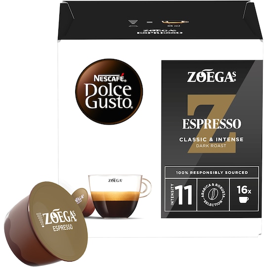 NESCAFÉ® Dolce Gusto® Zoégas Espresso kaffekapsler (16 stk)