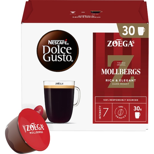 NESCAFÉ Dolce Gusto Zoégas Mollbergs Blandning kaffekapsler (30 stk.)