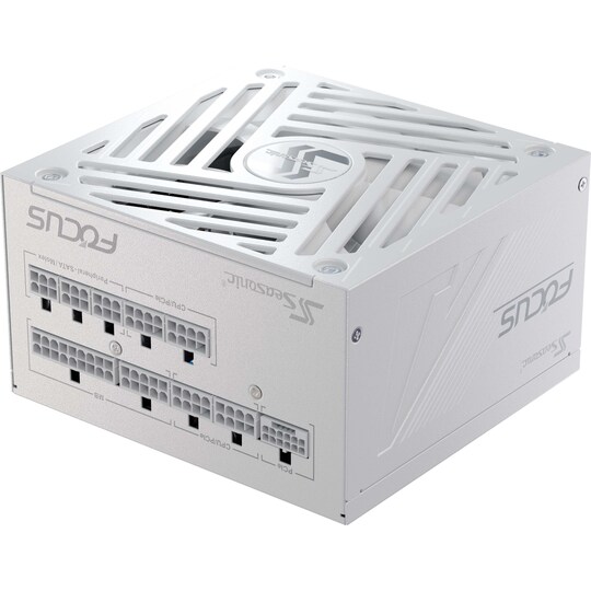 Seasonic FOCUS GX-750 (ATX 3) WHITE 750W strømforsyning