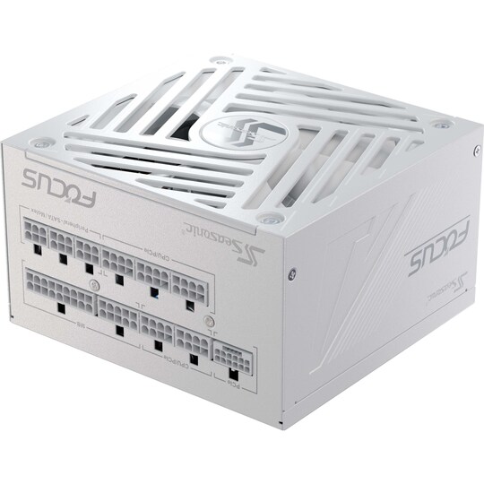 Seasonic FOCUS GX-850 (ATX 3) WHITE 850W strømforsyning