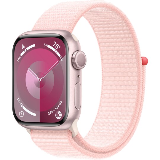 DEMO Apple Watch S9 41mm GPS (Pink Alu/Light Pink Sport Band)