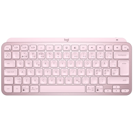 Logitech MX Keys Mini trådløst tastatur (rose)