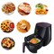 Engangsbagepapir til Airfryer non-stick 18 cm 100-pak Hvid