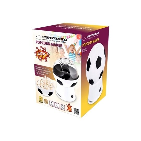 Esperanza KICK Popcorn-maskine 1.2kW