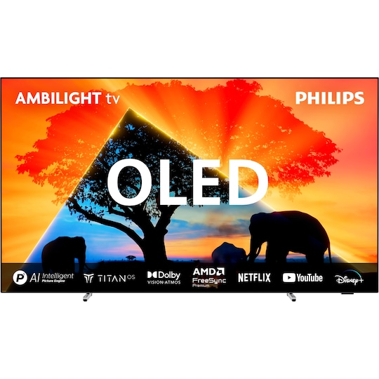 Philips 65" OLED759 4K OLED Ambilight TV (2024)