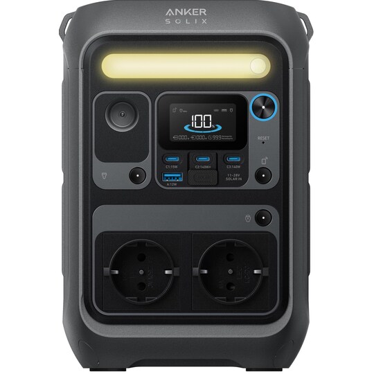 Anker Solix C300x 288Wh bærbar kraftstation