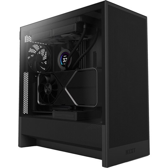 NZXT H5 Flow 2024 PC-kabinet (sort)