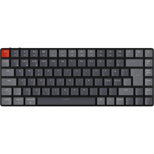 Keychron K3 RGB trådløst tastatur (lavprofil Red switches)