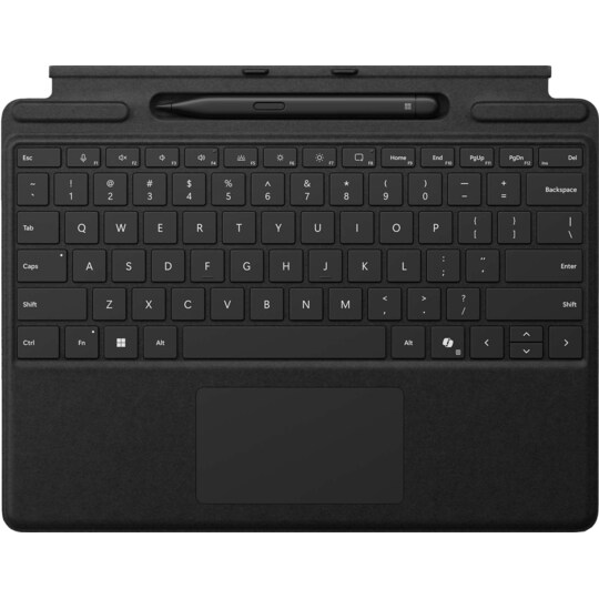 Microsoft Surface Pro 2024-tastatur + Slim Pen (sort)