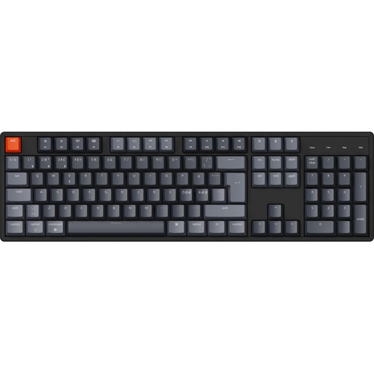 Keychron K10 trådløst tastatur (Gateron Red switchess)