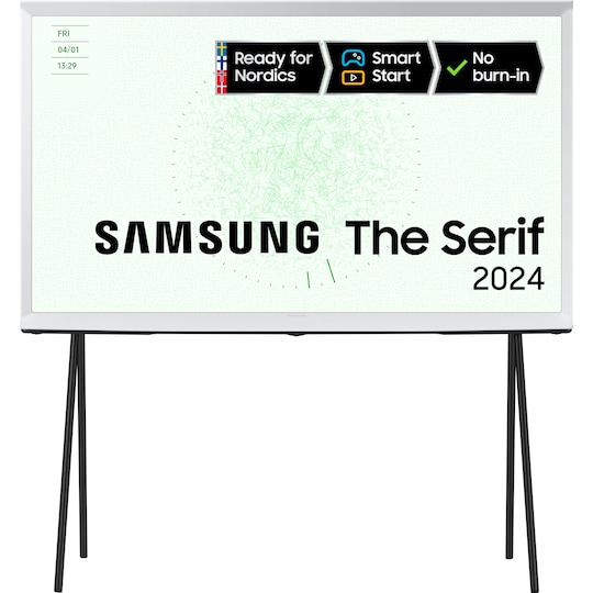 Samsung 43" LS01D The Serif 4K QLED Smart TV (2024, skyhvid)