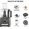 Kenwood MultiPro Compact foodprocessor FDP31.360.GY (skifergrå)