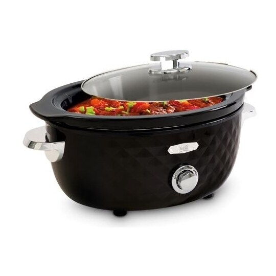 FRITEL Family Slow cooker 5.5liter Sort/krom