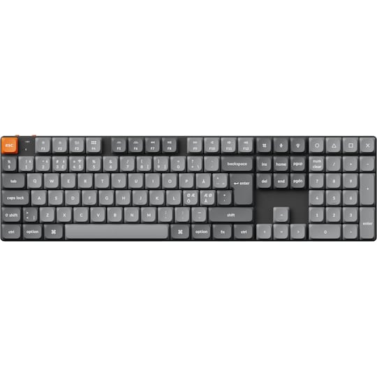 Keychron K5 MAX trådløst tastatur (Lav-profil Brown switches)