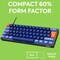 NOS C-450 Mini PRO RGB gaming-tastatur (jazz)