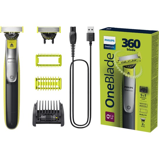 Philips OneBlade 360 ansigts- og kropstrimmer QP2834/23