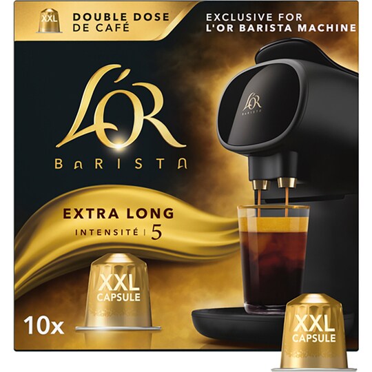 L OR Espresso Extra Long kaffekapsler (10-stk)