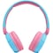 JBL Jr. 310BT on-ear trådløse høretelefoner (blå/pink)