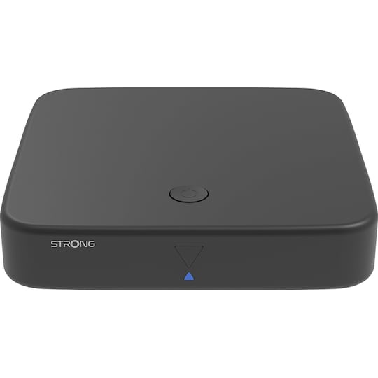 Strong Hybrid DVB-T2 og Android TV Box 4K UHD  streamingenhed (sort)