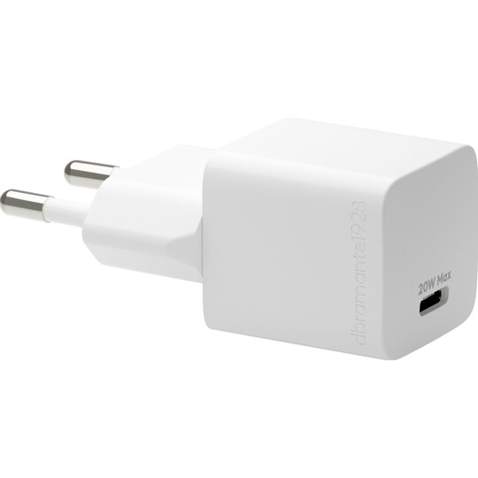 Dbramante1928 20W USB-C vægoplader (hvid)