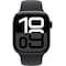 Apple Watch S10 46mm GPS (Jet Black Alu/Black sportsrem) S/M